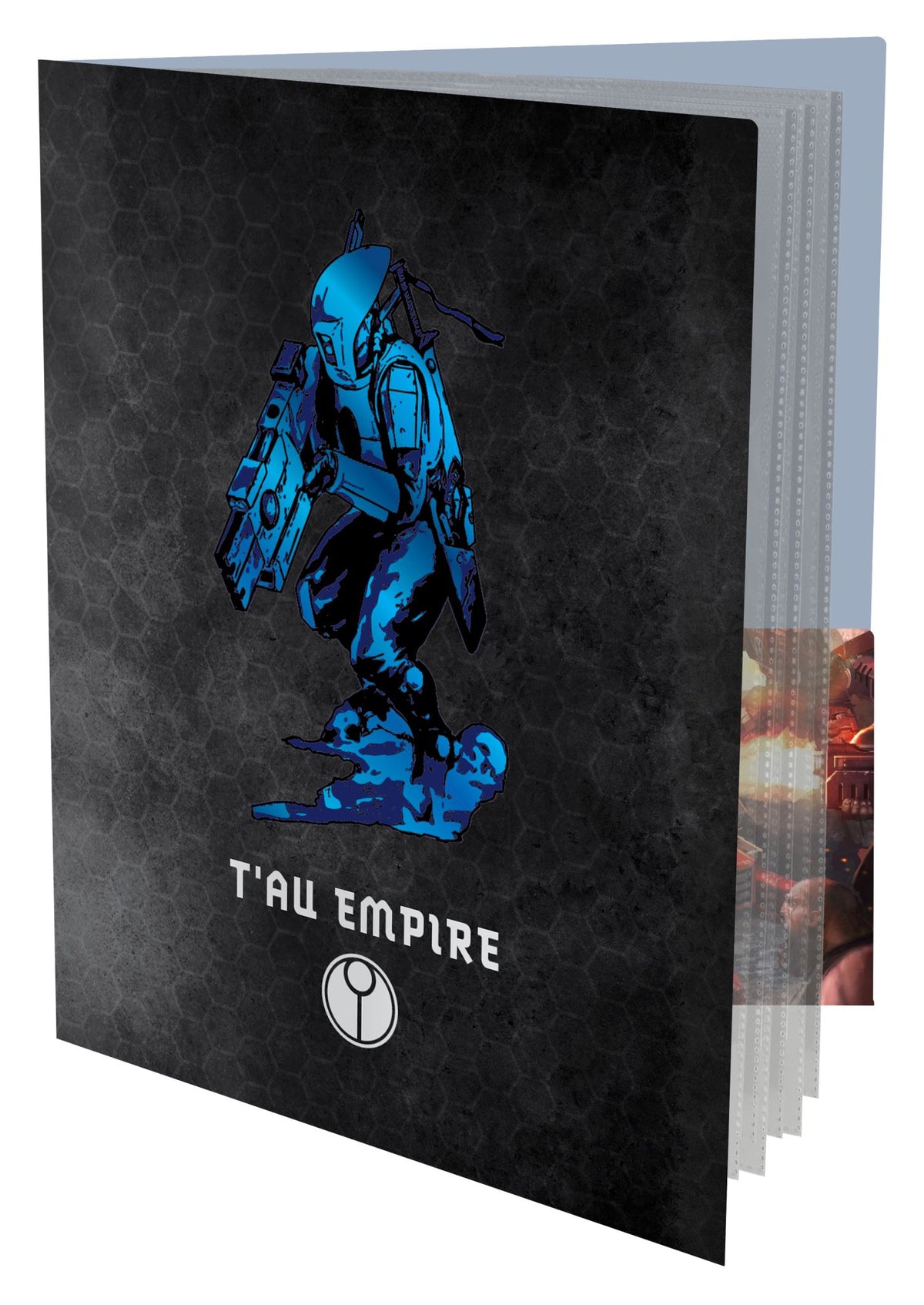 Ultra Pro: UP16555 T'au Empire Codex Aligned Datasheet & Index Card Folio for