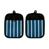Avanti - Silicone Pot Holder, Set of 2 - Butcher Stripe