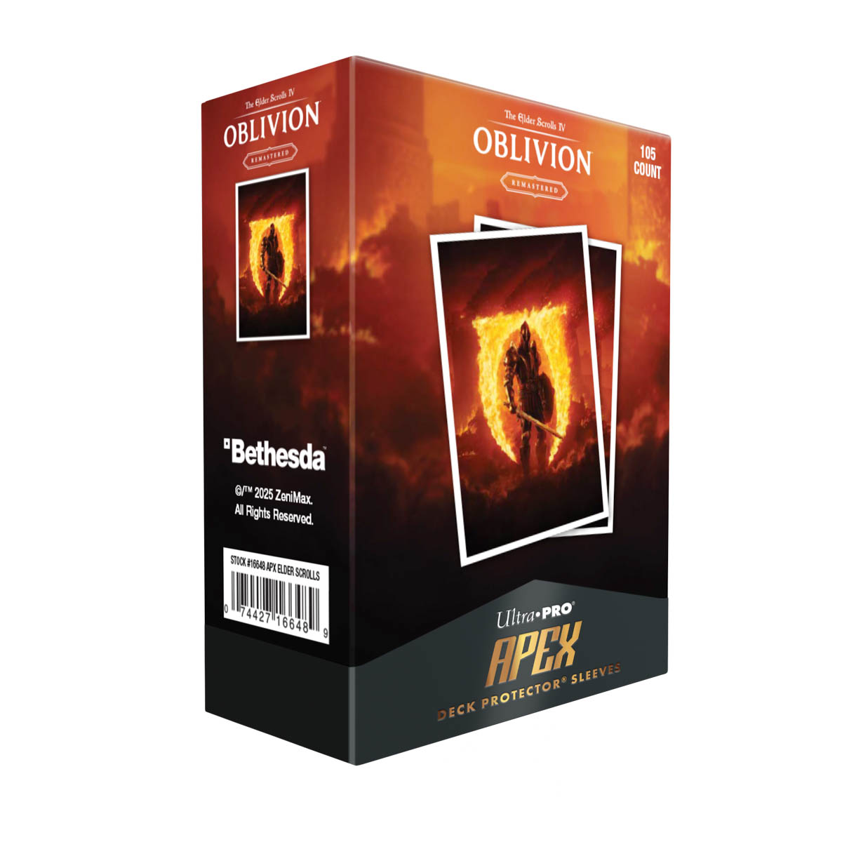 Ultra Pro: UP16648 The Elder Scrolls IV: Oblivion Remastered 105ct APEX Deck