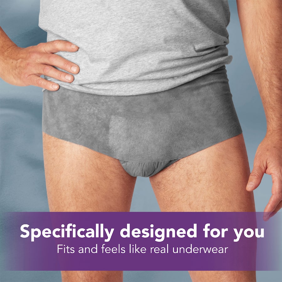 Depend Real Fit Underwear Night Defence Large 8 pack