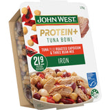 John West Protein+ Tuna Bowl Capsicum & Bean Mix Single serve 170g