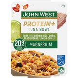 John West Protein+ Tuna Bowl Rice, Corn & Beans Single serve 170g
