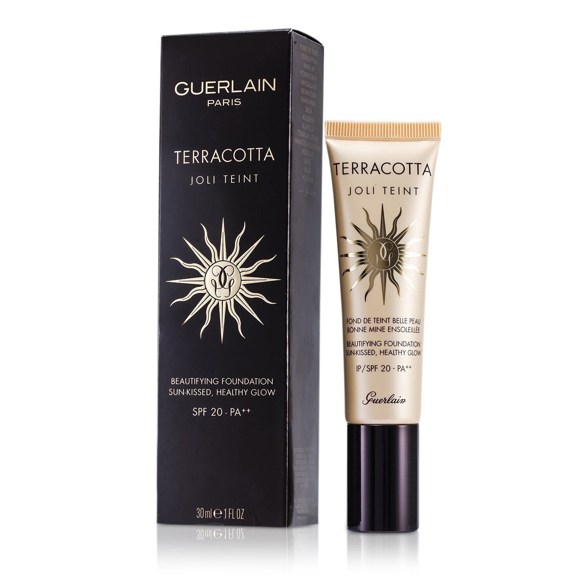 Guerlain - Terracotta Joli Teint Beautifying Foundation SPF 20 - # Ebony  - 30ml
