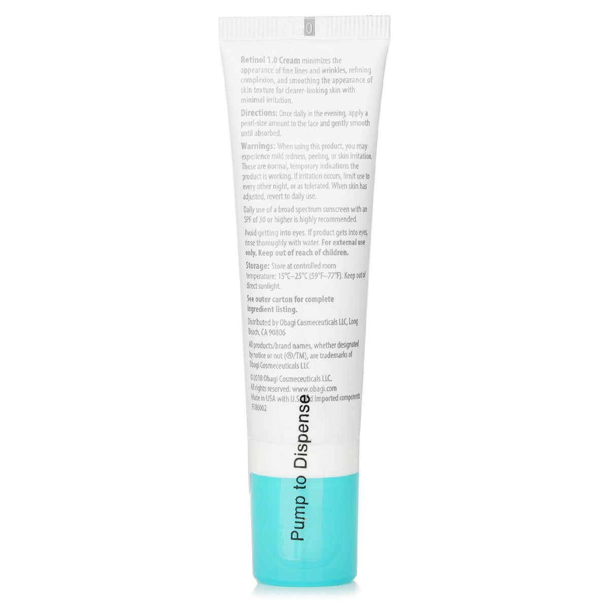 Obagi - OBAGI360 Retinol 1.0  - 28g/1oz