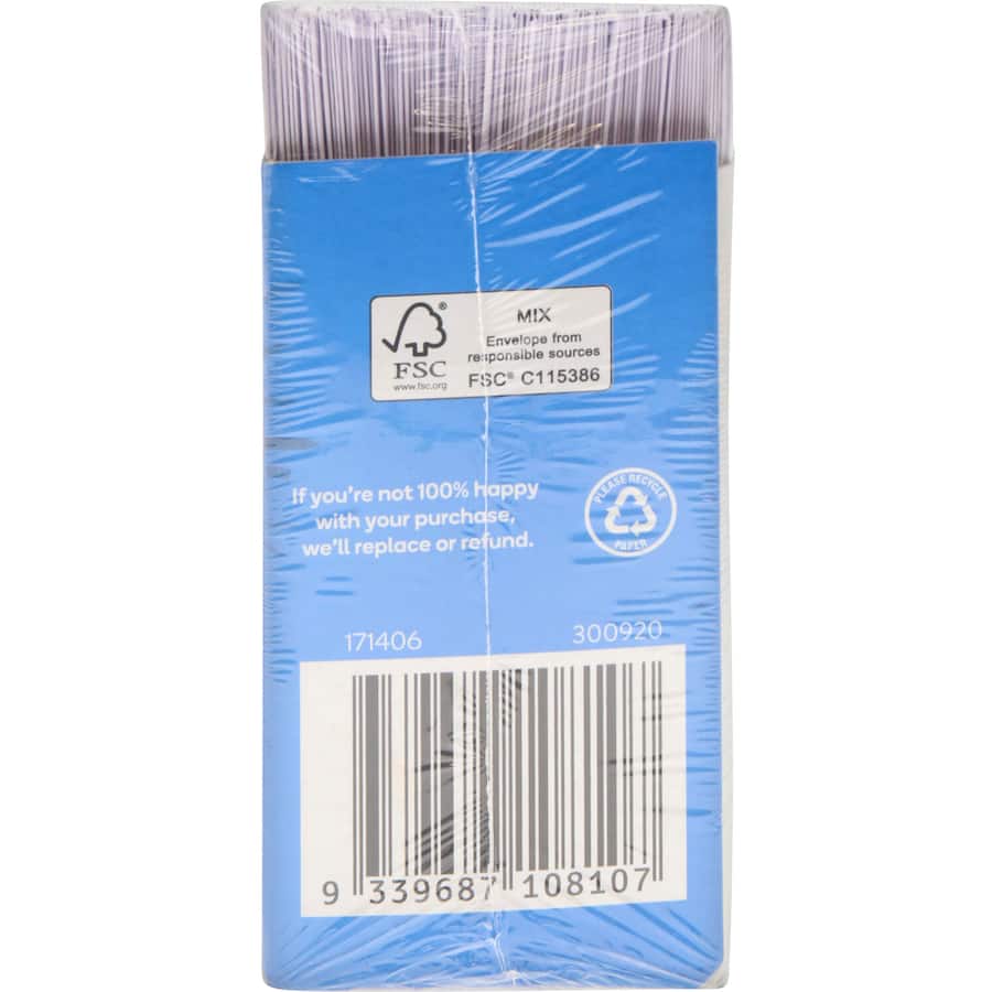 Essentials Envelopes Dl 100pack