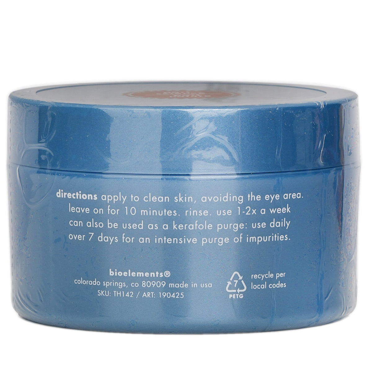 Bioelements Kerafole - 10-Minute Deep Purging Facial Mask - For All Skin Types,