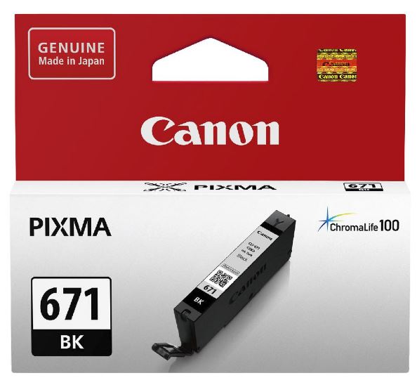 Canon CLI671BK Black Ink Cartridge