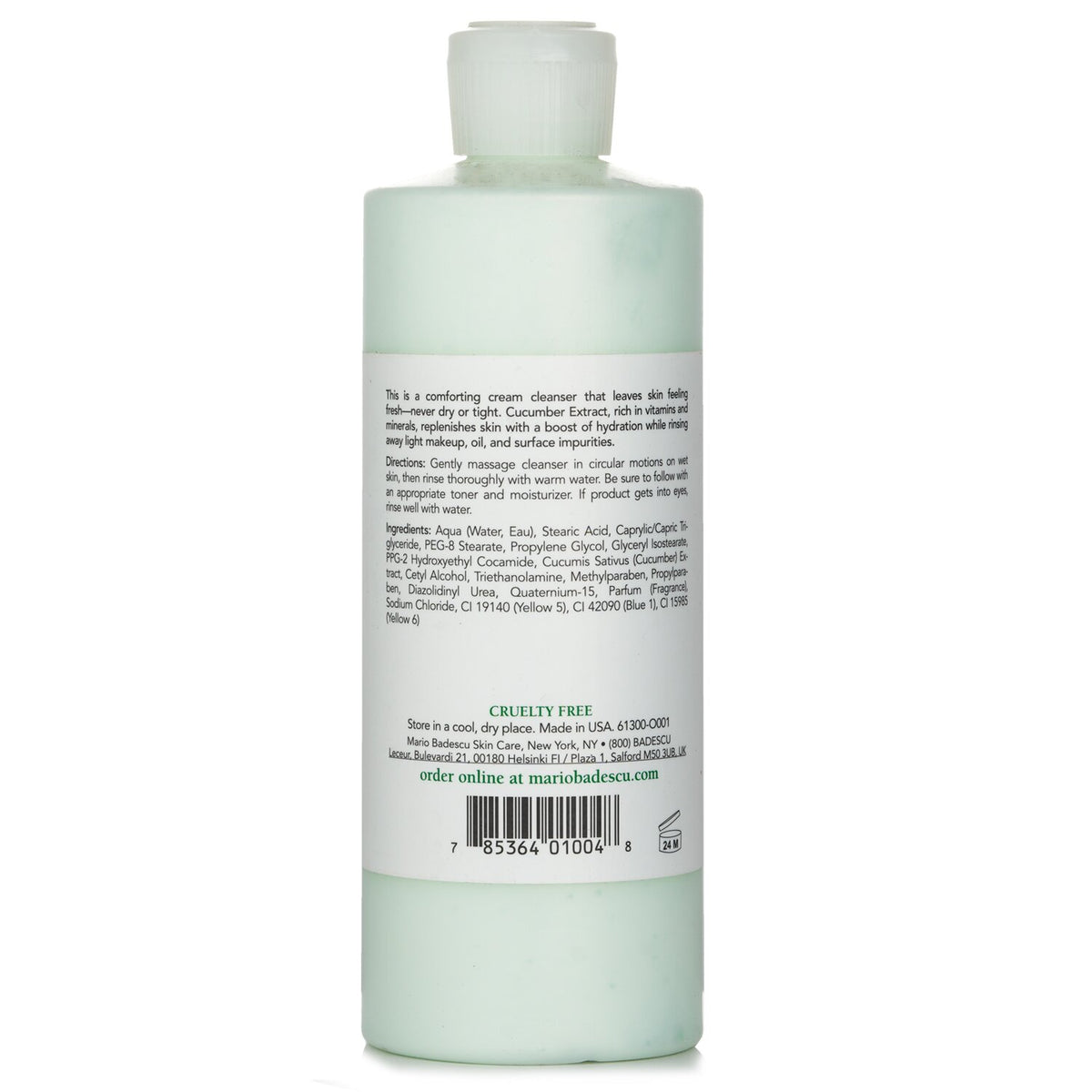 Mario Badescu - Cucumber Cream Soap - For All Skin Types  - 472ml/16oz