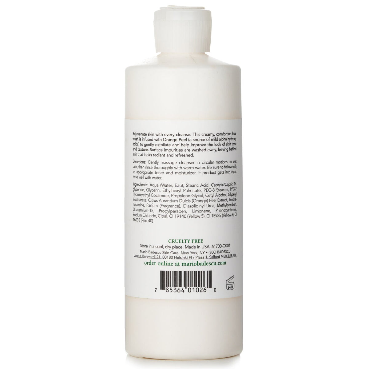 Mario Badescu - Orange Cleansing Soap - For All Skin Types  - 472ml/16oz