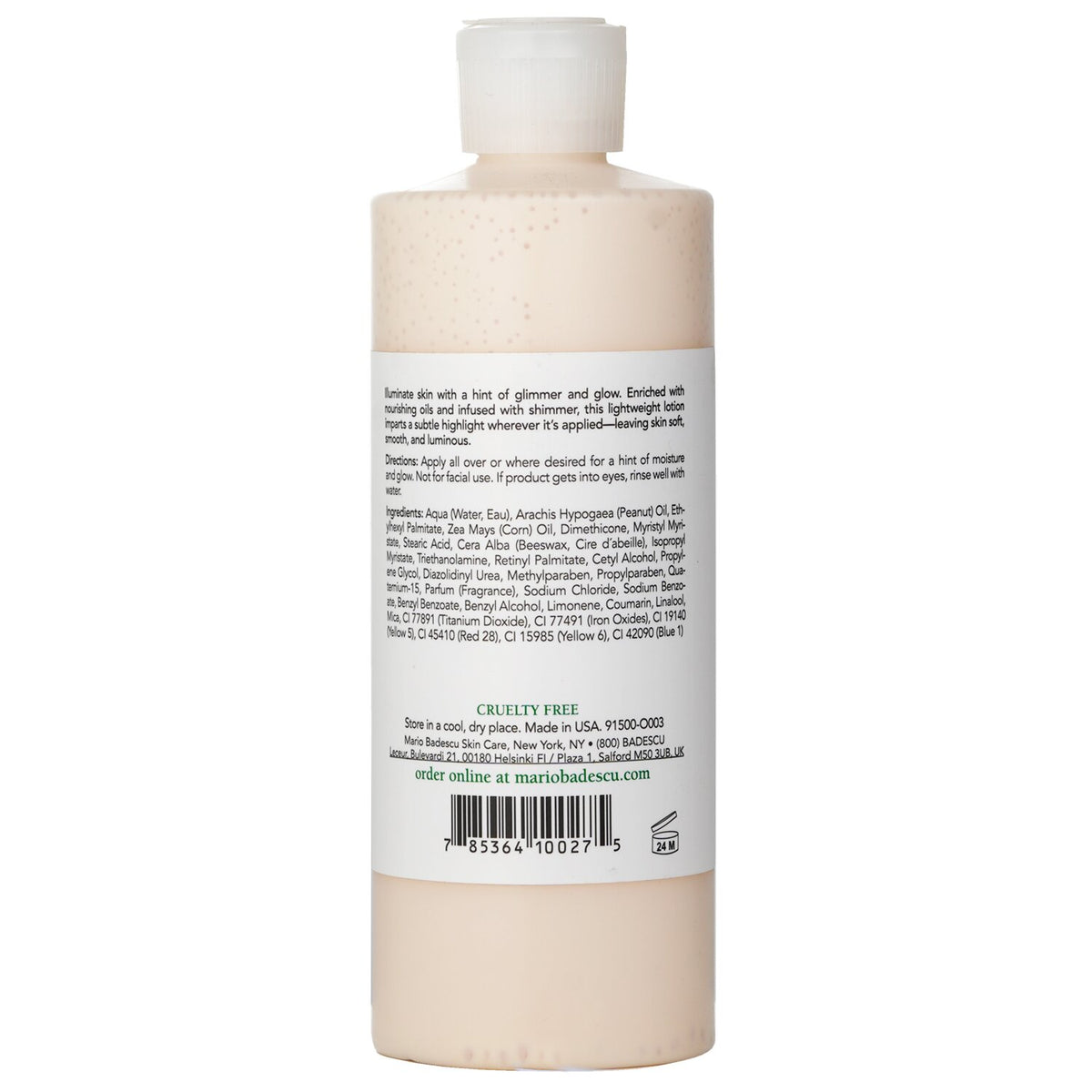 Mario Badescu - Summer Shine Body Lotion - For All Skin Types  - 472ml/16oz