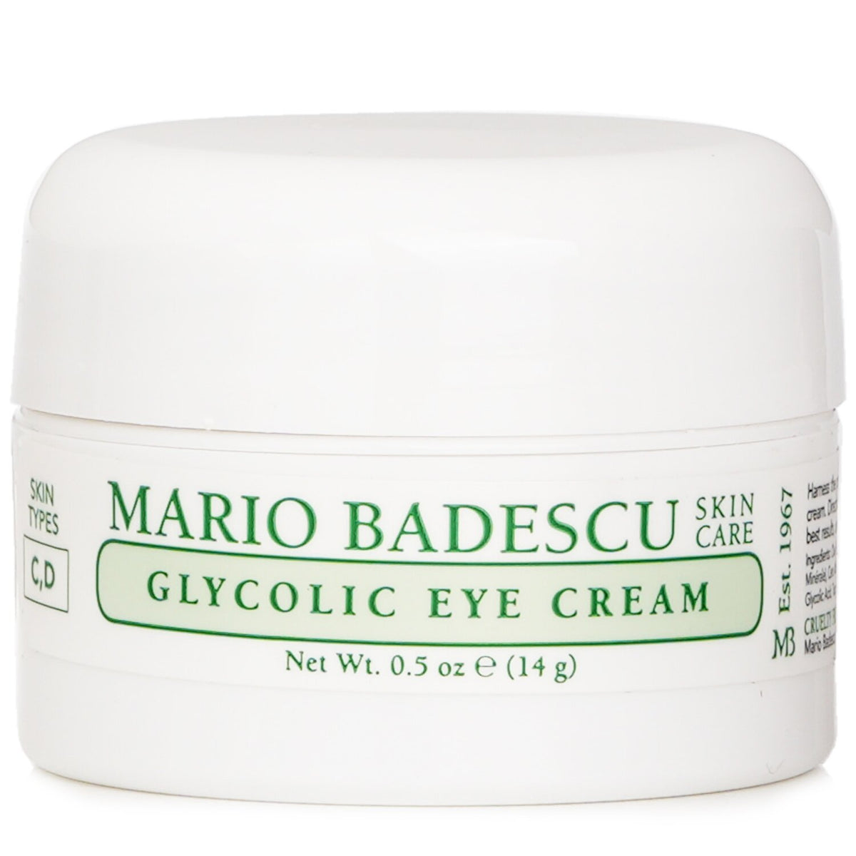 Mario Badescu Glycolic Eye Cream - For Combination/ Dry Skin Types  14ml/0.5oz