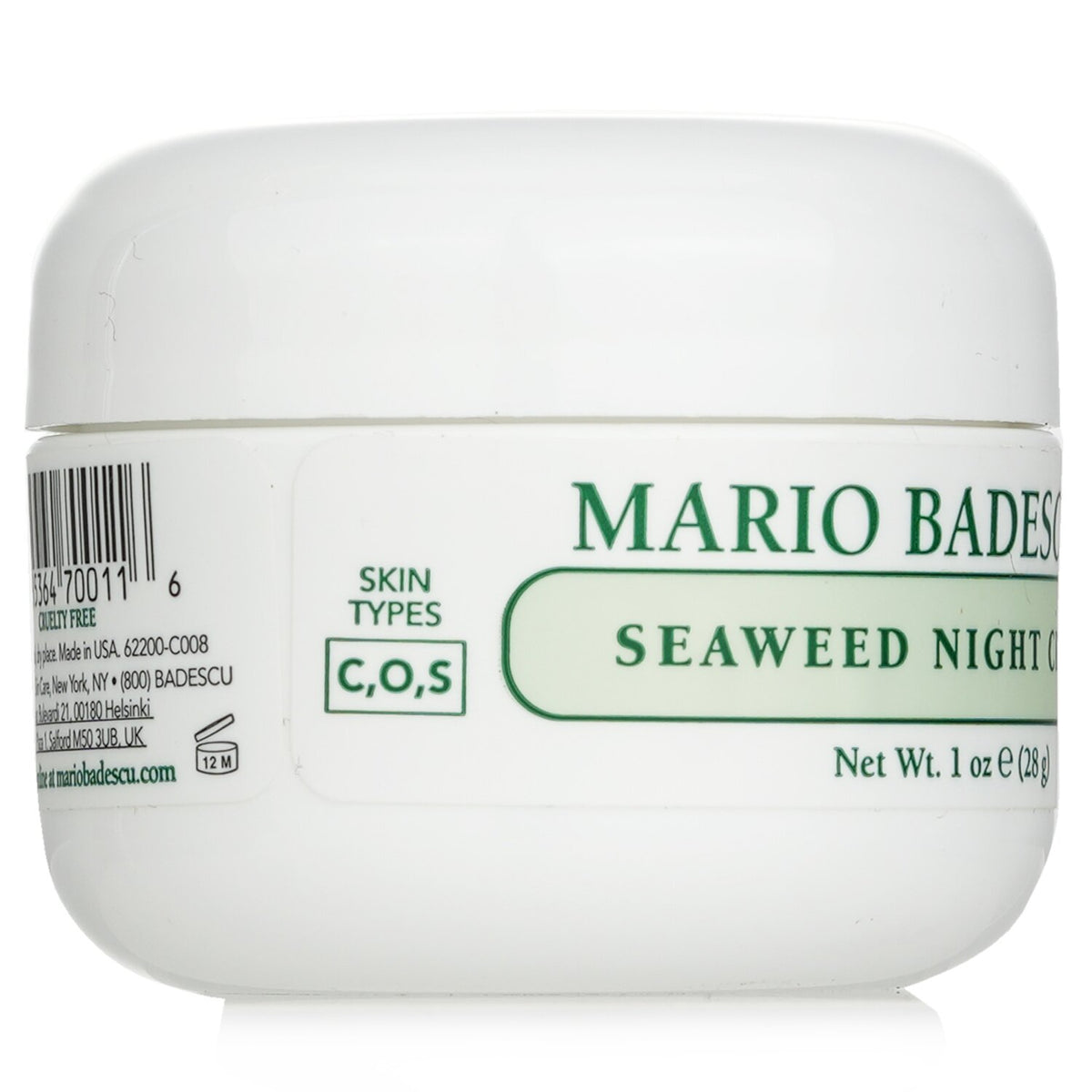 Mario Badescu Seaweed Night Cream - For Combination/ Oily/ Sensitive Skin Types
