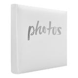 Profile - Moda White "Photos" Slip-In Photo Album 200 Photos