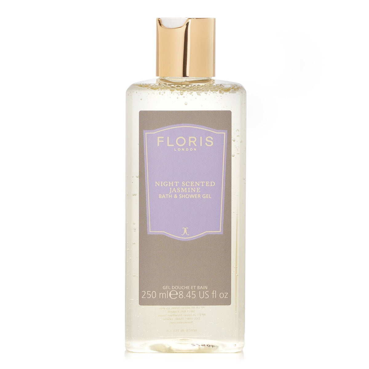 Floris Night Scented Jasmine Moisturising Bath & Shower Gel 250ml/8.5oz