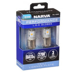 12/24V BA15S R5W LED GLOBES 2 PACK