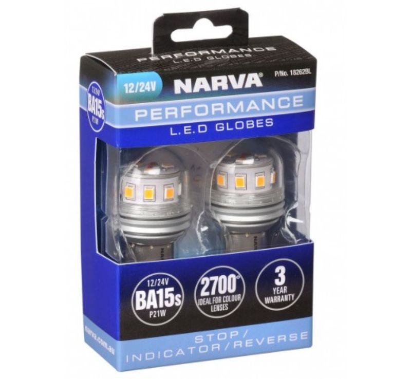 12/24V BA15S P21W LED GLOBES