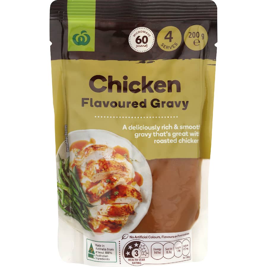 Woolworths Gravy Chicken 200g