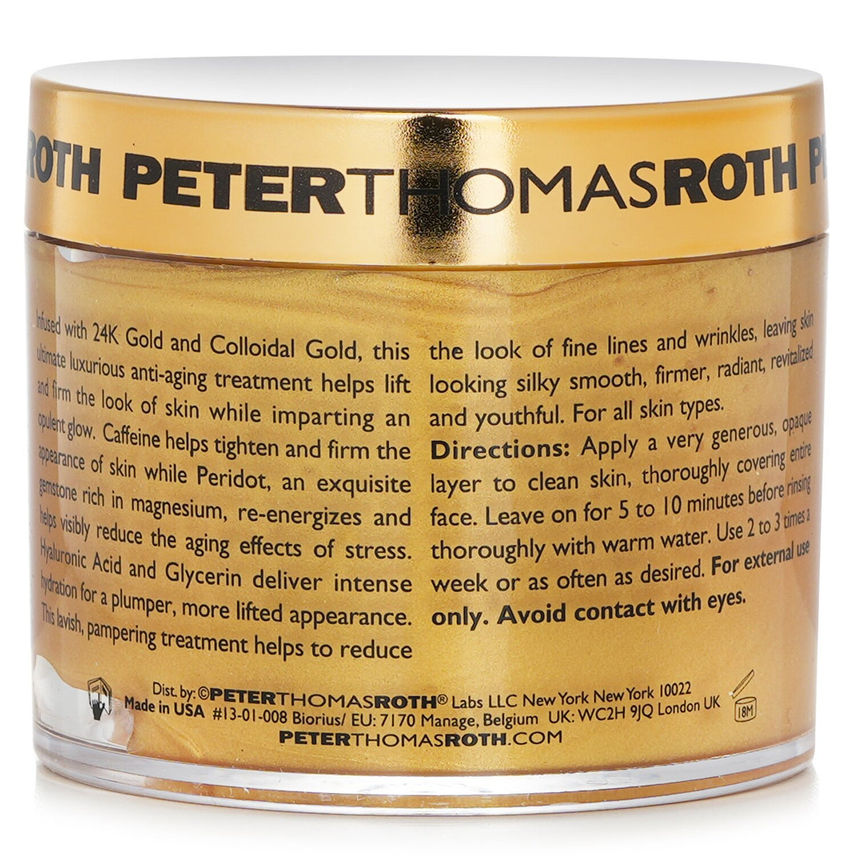 Peter Thomas Roth - 24K Gold Mask  - 150ml/5oz