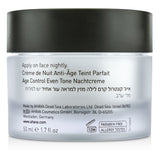 Ahava - Time To Smooth Age Control Even Tone Sleeping Cream  - 50ml/1.7oz