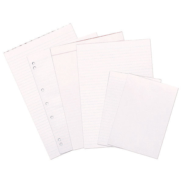 Pack of 10 Marbig A4 ruled pads, each with 100 leaves for organized note-taking and versatile writing tasks.