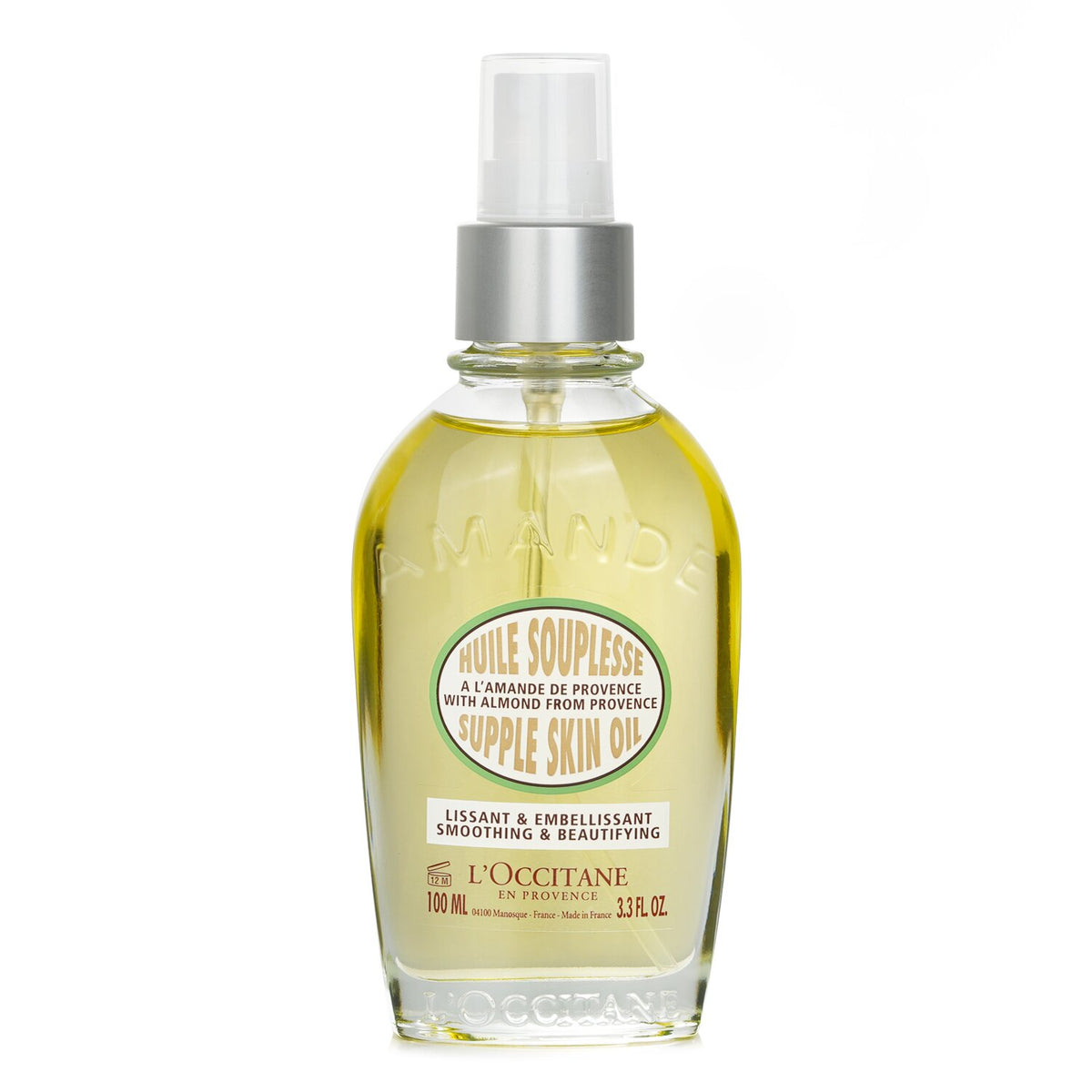 L'Occitane - Almond Supple Skin Oil - Smoothing & Beautifying  - 100ml/3.4oz