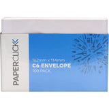Essentials Envelopes Peel & Seal C6 100pack