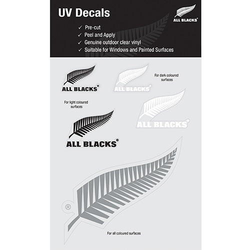 All Blacks Decal Sheet