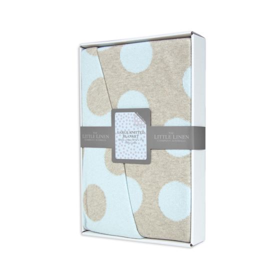 Cotton Cot Knit Blanket Windsor - Little Linen