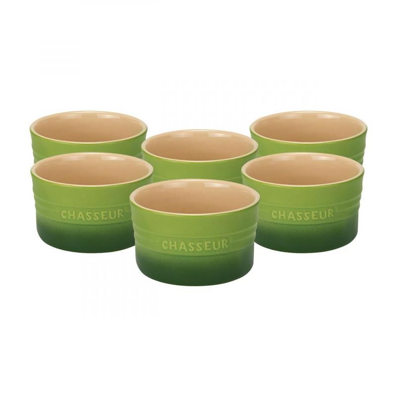 Chasseur La Cuisson Ramekin 6-Piece Set | Apple