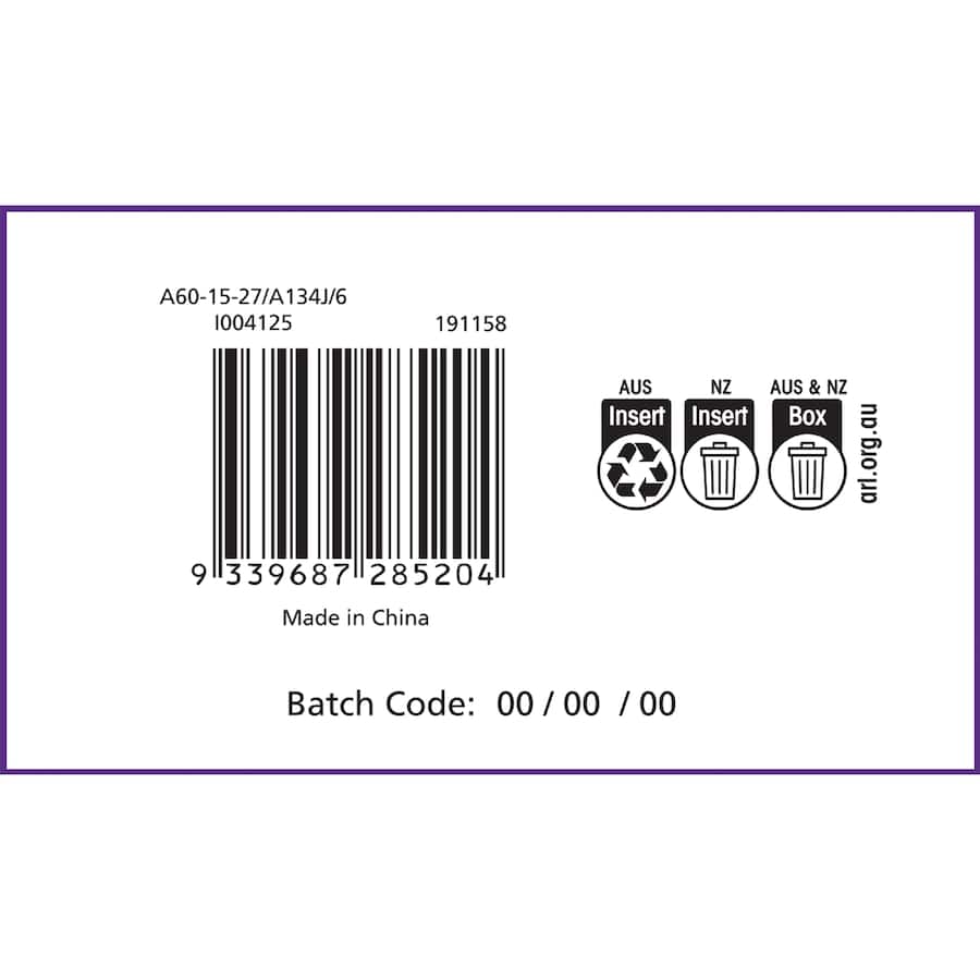 Olsent Led Light Bulb Gls Bayonet 15w 1700lm Ww 2pack