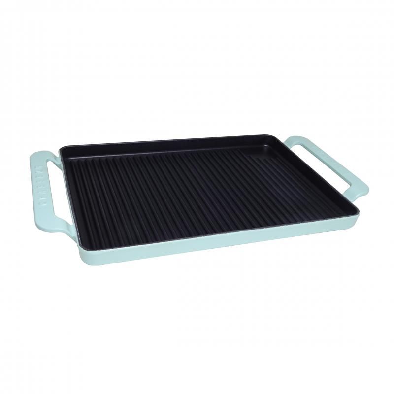 Chasseur La Cuisson Rectangular Grill | Duck Egg Blue