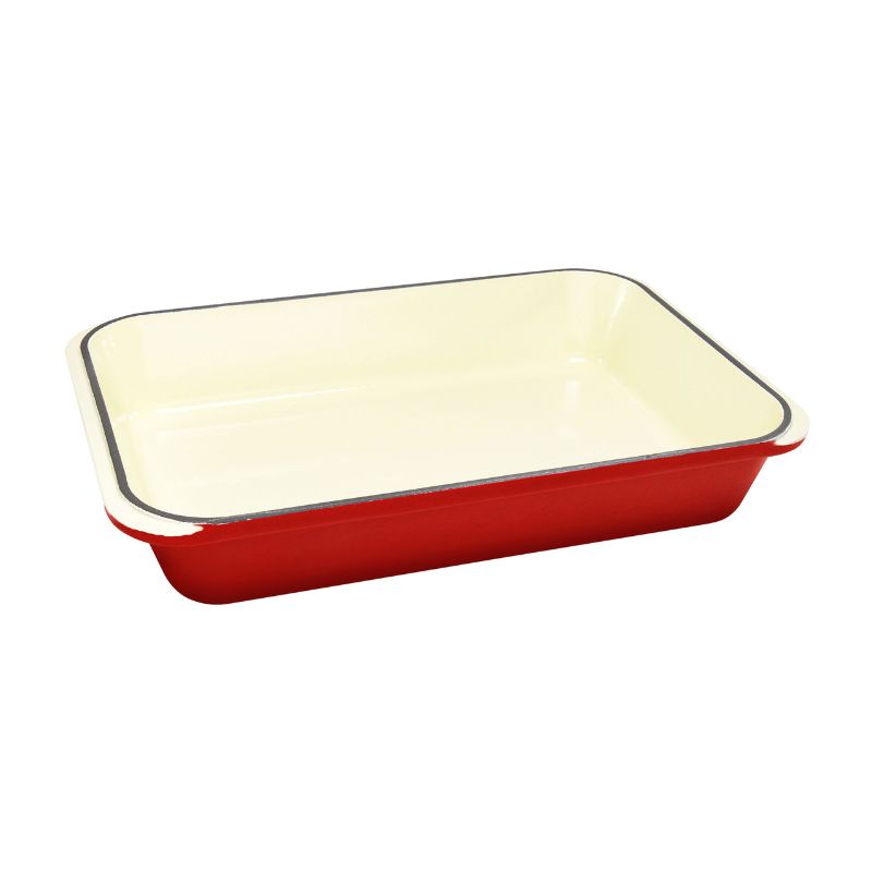 CHASSEUR - Rectangular Roasting Pan 40 X 26cm Inferno Red
