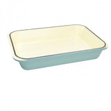 Chasseur La Cuisson Rectangular Roasting Pan | Duck Egg Blue