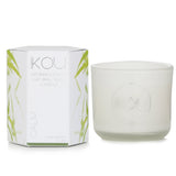 iKOU - Eco-Luxury Aromacology Natural Wax Candle Glass - Calm (Lemongrass & Lime