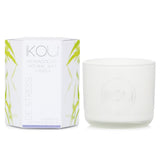 iKOU - Eco-Luxury Aromacology Natural Wax Candle Glass - De-Stress (Lavender & G