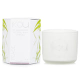 iKOU - Eco-Luxury Aromacology Natural Wax Candle Glass - Peace (Rose & Ylang Yla