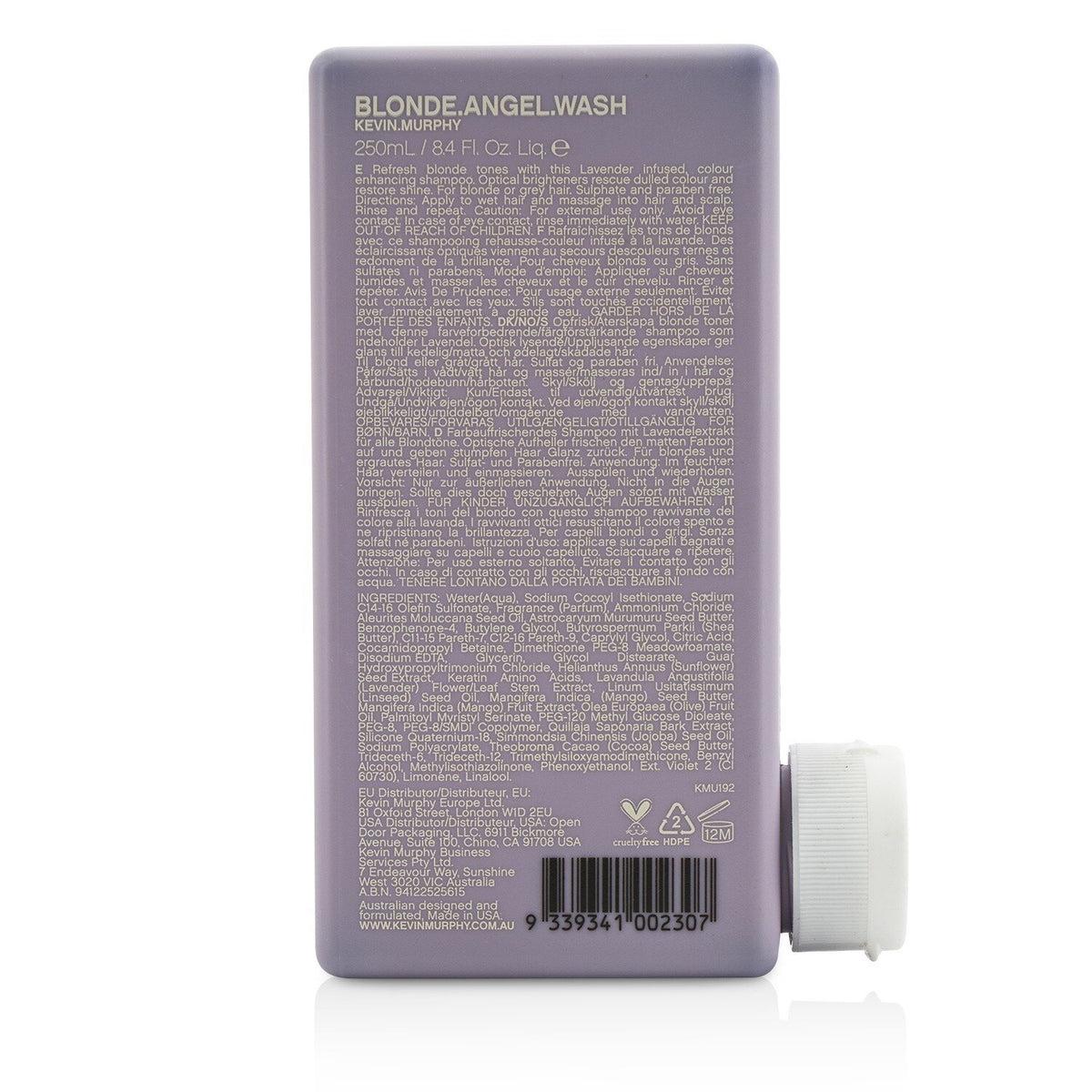 Kevin.Murphy Blonde.Angel.Wash (Colour Enhancing Shampoo - For Blonde Hair) 250m
