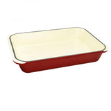 Chasseur La Cuisson Rectangular Roasting Pan | Federation Red