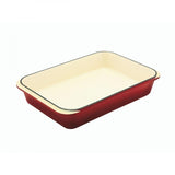 Chasseur La Cuisson Rectangular Roasting Pan | Federation Red