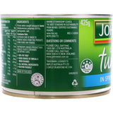 John West Tuna Light In Spring Water Can 425g