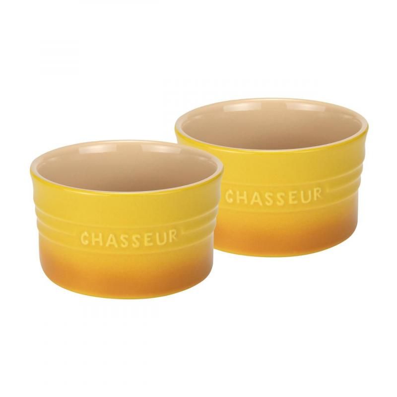 Chasseur La Cuisson Ramekin 2-Piece Set | Yellow