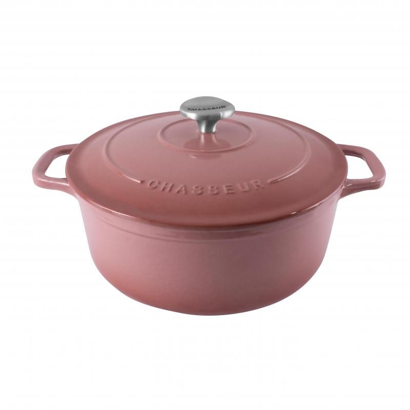 Chasseur Round French Oven 24cm/4L | Rosewood