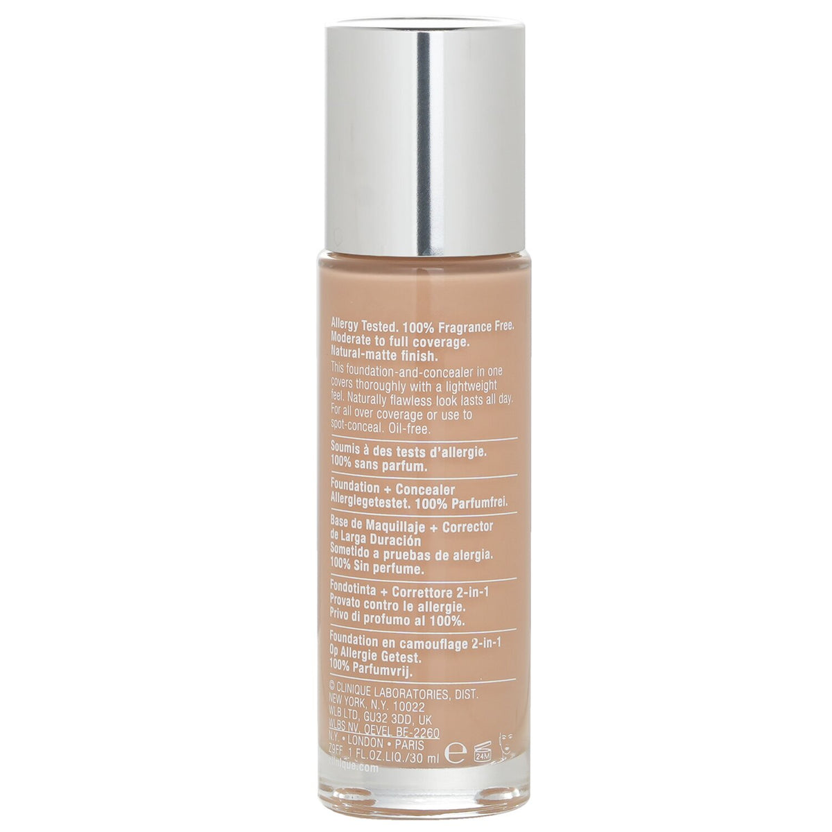 Clinique - Beyond Perfecting Foundation & Concealer - # 02 Alabaster (VF-N)  - 3