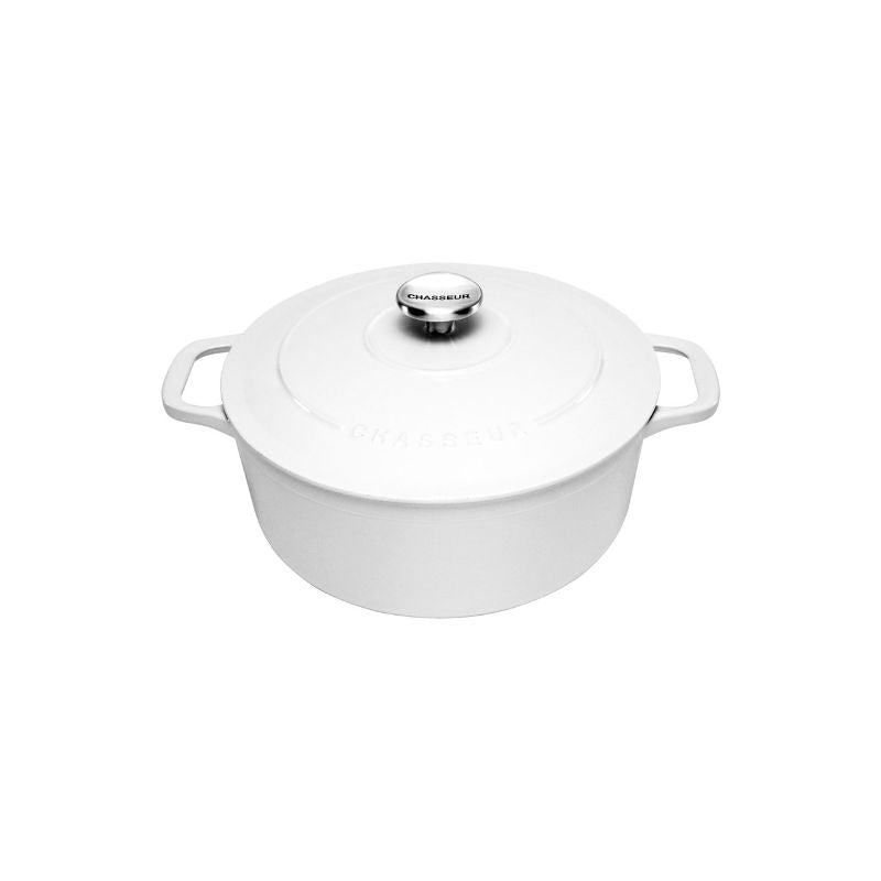 CHASSEUR - Round French Oven Brilliant White