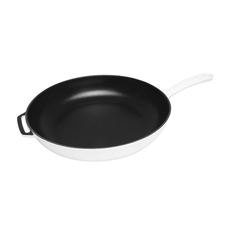 CHASSEUR - Fry Pan With Cast Handle 28cm Brilliant White