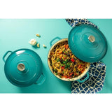Chasseur Round French Oven 26cm | Mediterranean Blue