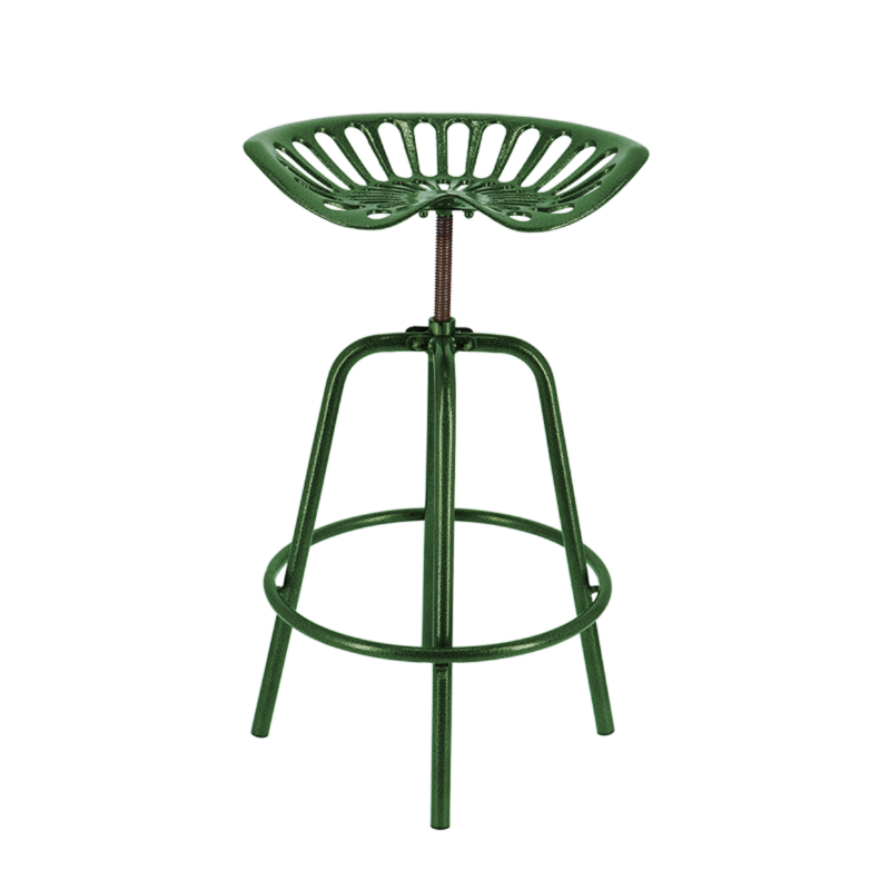 Tractor Bar Stool - Green 50x48x70cm