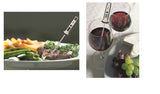 GEFU Digital Thermometer with LCD display, fast readings, temp range -45°C to +200°C, ideal for all cooking and wine.