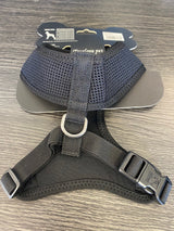 Dog Harness Soft Mesh - Black - Medium