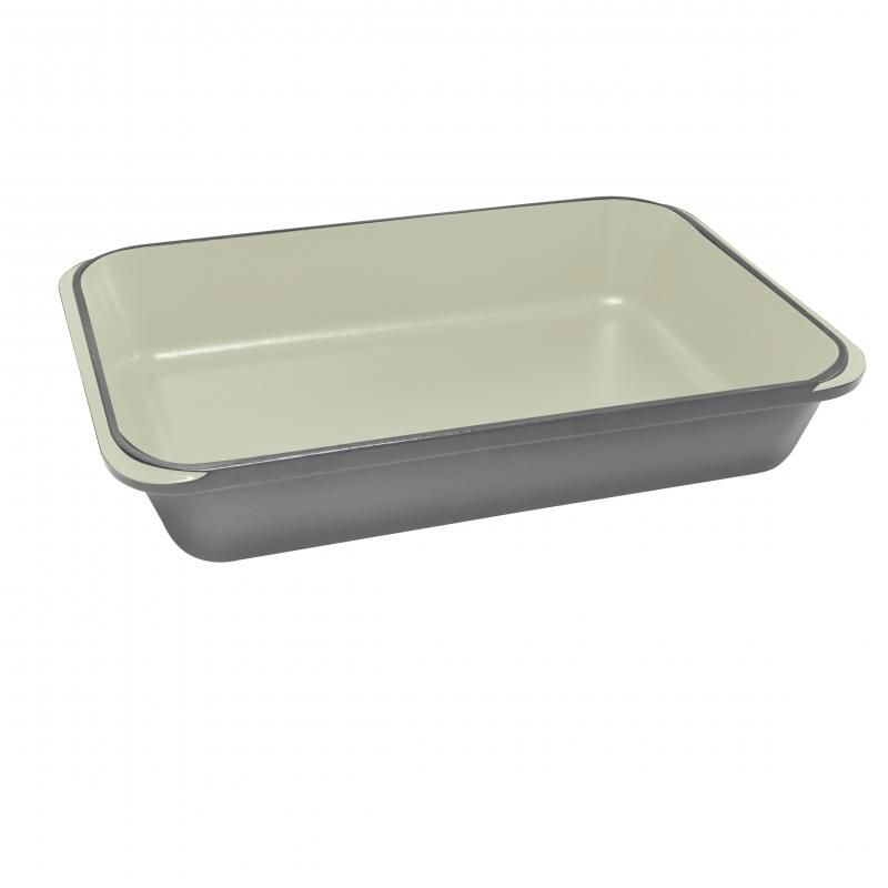Chasseur Rectangular Roasting Pan 40x26cm Celestial Grey